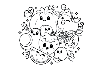 Cute printable coloring pages