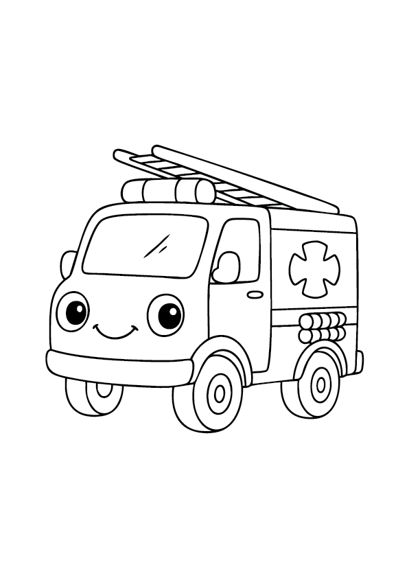 free printable vehicle coloring pages